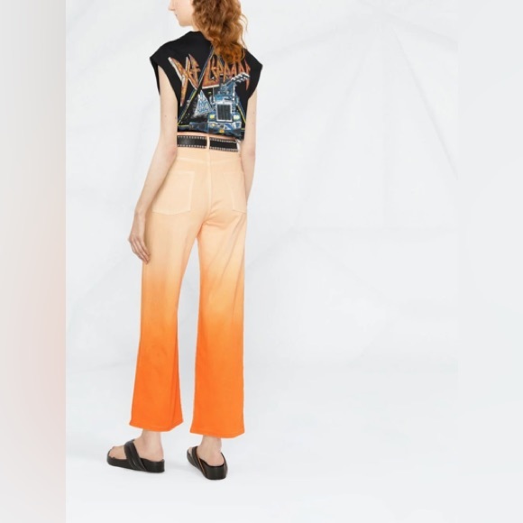 NWT Sandro Rodrigue Ombré Crop Nonstretch Jeans. Size 2 - Picture 4 of 9